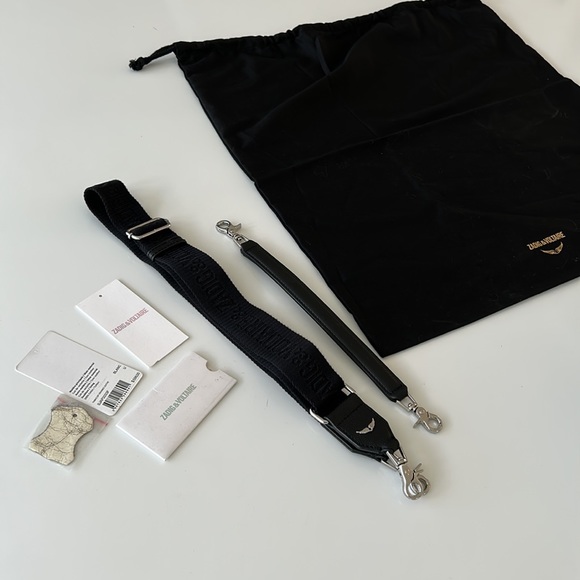 Zadig& Voltaire twin’s zip grained leather handbag - Picture 7 of 15